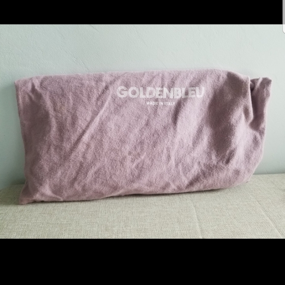 Vintage Y2K Black Patent Leather Clutch Goldenbleu Tiffany Oversized Zippered - Picture 12 of 12